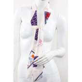 Fashion Silky Scarf Long 14 145x7cm